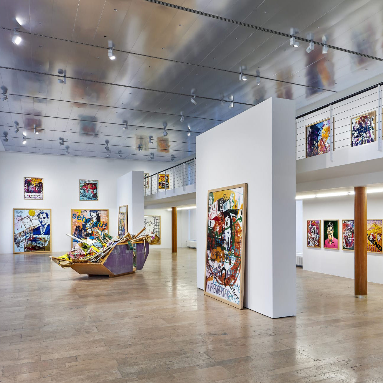 MARTIN KIPPENBERGER "HEAVY BURSCHI" at Capitain Petzel Berlin