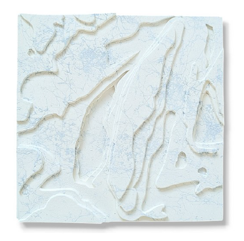 White on Whispered Marble