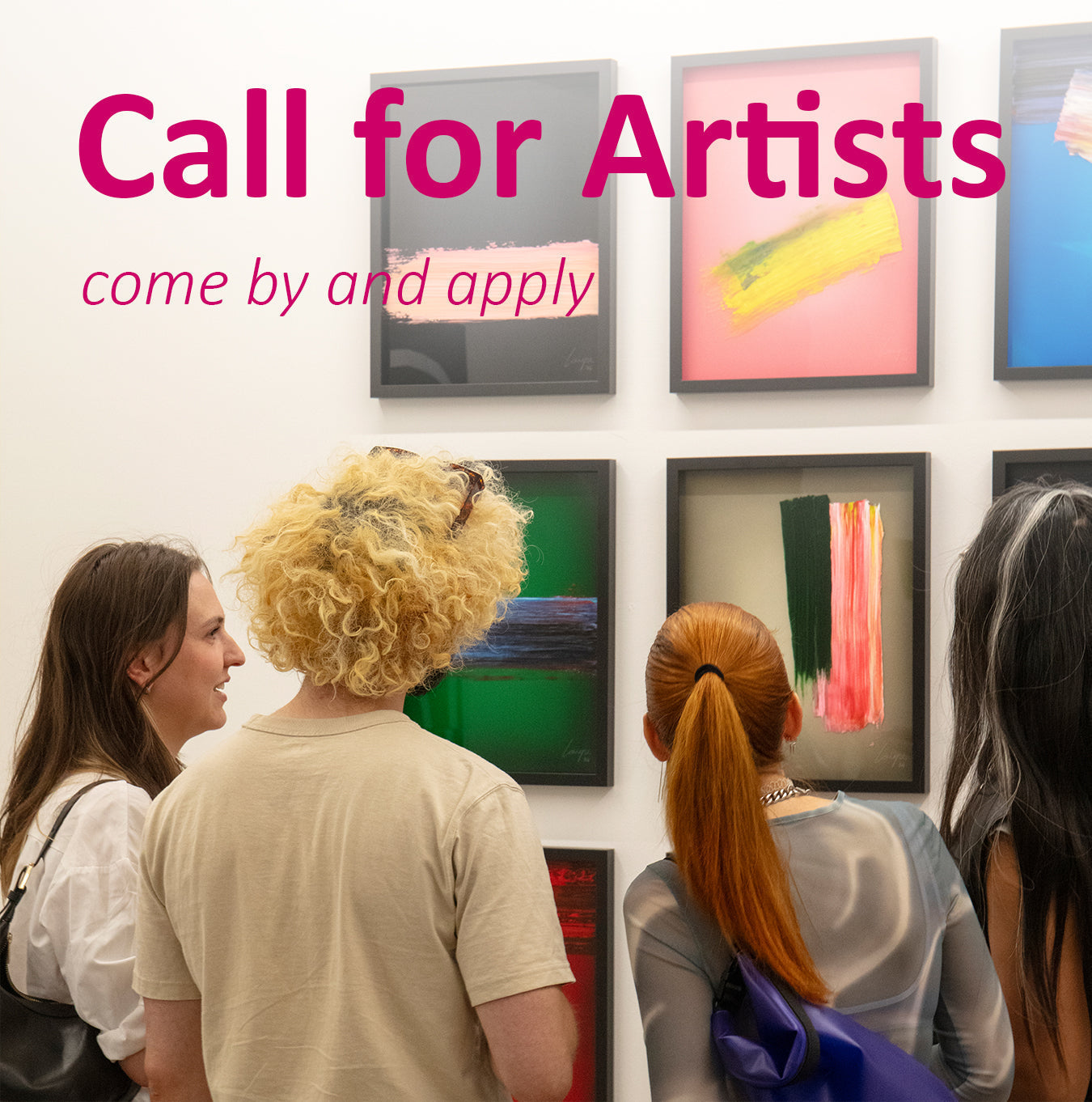 Call for Artists – get a spot on our "Mixed Wall"